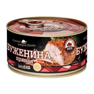 Буженина пряная Экстра 325 г. МКК Балтийский Буженина пряная Экстра 325 г. МКК Балтийский