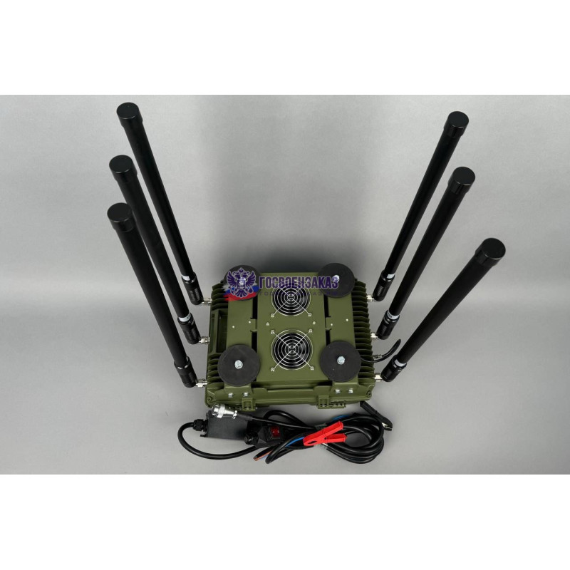 РОМАШКА-6 (GEN_5) - блокиратор/подавитель дронов FPV автомобильный,  мощностью 300Вт / 6 каналов 420-5875 MHz