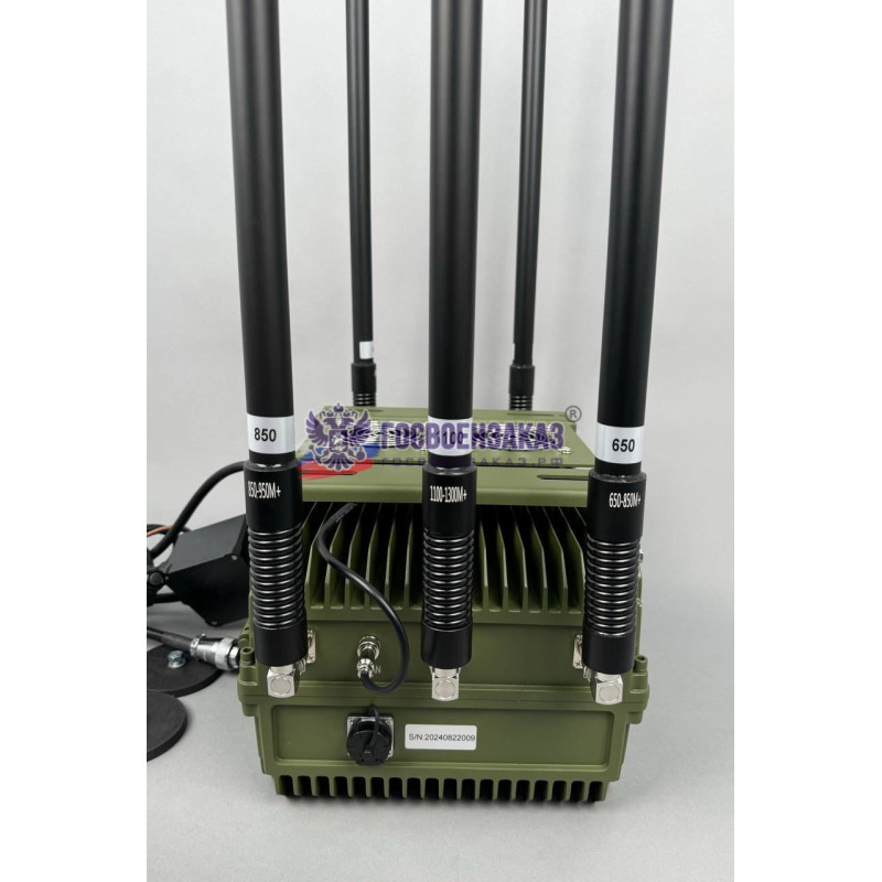 РОМАШКА-6 (GEN_5) - блокиратор/подавитель дронов FPV автомобильный,  мощностью 300Вт / 6 каналов 420-5875 MHz