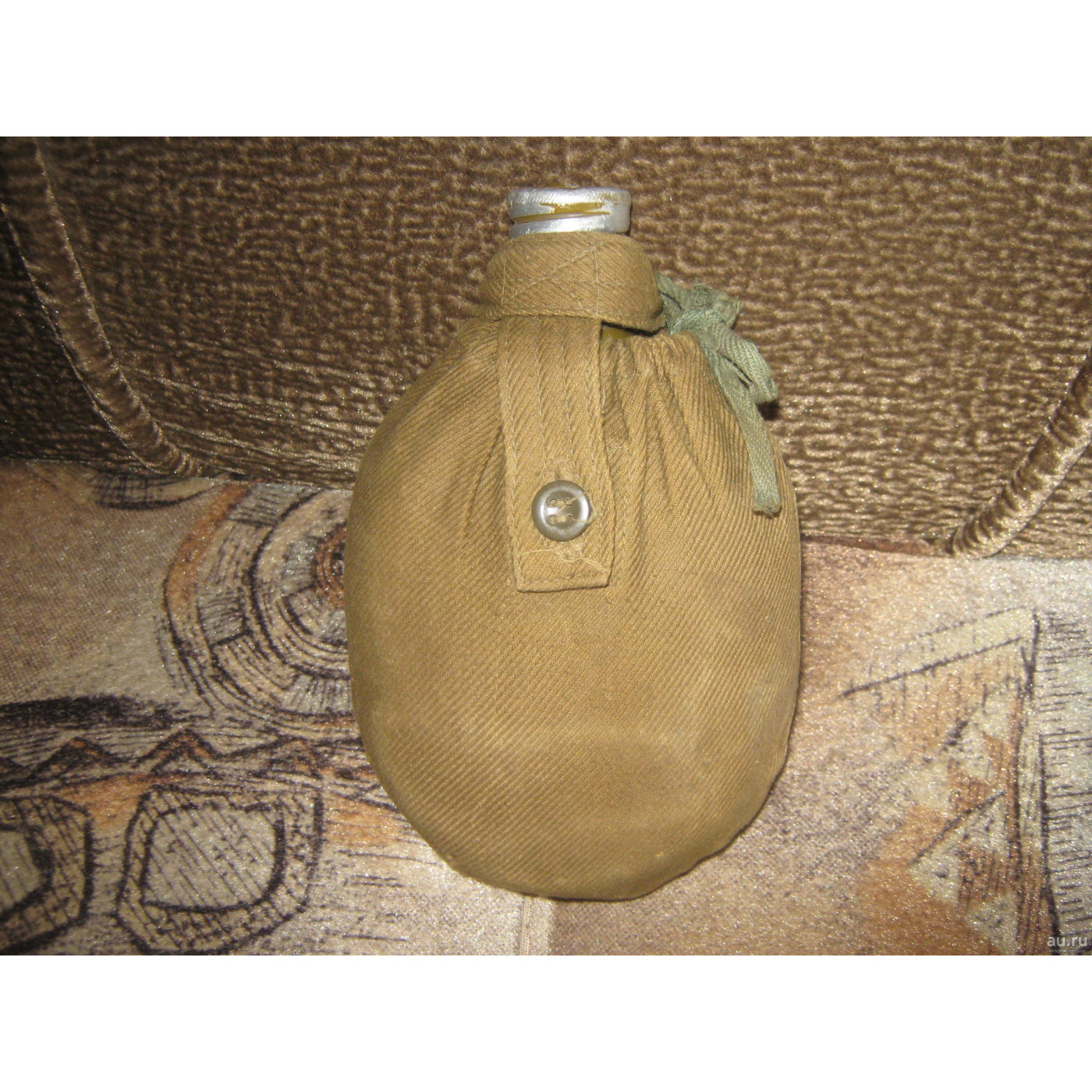 Фляжка СССР армейская с чехлом оригинал купить с доставкой