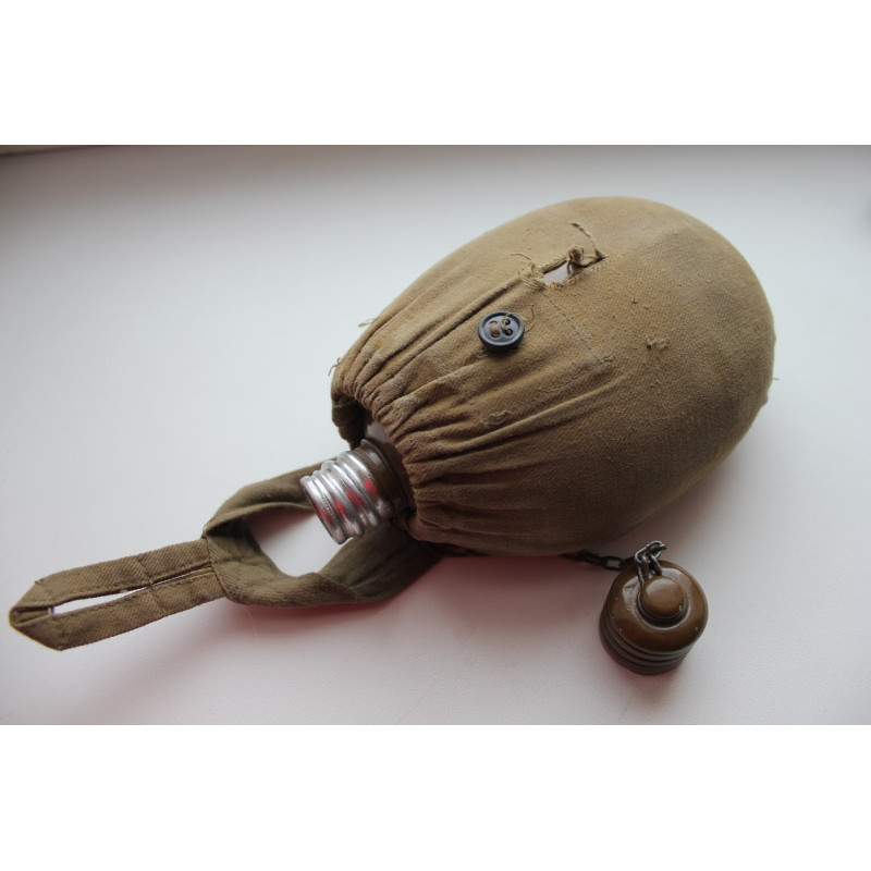 Фляжка СССР армейская с чехлом оригинал